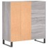 Mueble discos madera contrachapada gris Sonoma 84,5x38x89