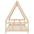 Estructura de cama infantil madera maciza de pino 90x190