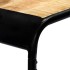 Mesa consola de madera maciza de mango sin tratar 140x35x76