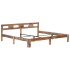 Estructura de cama de madera maciza de sheesham 200x200