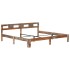 Estructura de cama de madera maciza de sheesham 200x200