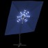 Sombrilla voladiza con LEDs azul azure 400x300