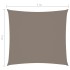 Toldo de vela cuadrado tela Oxford gris taupe 7x7