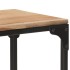 Mesa consola de madera maciza de acacia 110x30x75