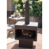 RedFire Chimenea Jersey XL acero negro