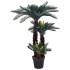 Planta artificial palmera cica con macetero 125 cm