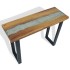 Mesa consola de teca 100x35x75