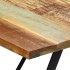 Mesa de comedor de madera maciza reciclada 180x90x76