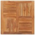 Superficie de mesa cuadrada madera maciza de teca 90x90x2,5