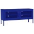 Mueble para TV de acero azul marino 105x35x50