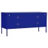 Mueble para TV de acero azul marino 105x35x50