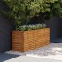 Jardinera acero corten 196x50x69