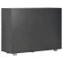 Aparador negro brillante 107x35x80,5