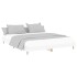 Estructura de cama madera contrachapada blanca 150x200