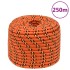 Cuerda de barco polipropileno naranja 14 mm 250