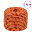 Cuerda de barco polipropileno naranja 14 mm 250 m