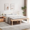 Cama para personas mayores madera maciza de pino 160x200 cm