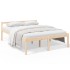 Cama para personas mayores madera maciza de pino 160x200