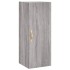 Aparador alto madera contrachapada gris Sonoma 34,5x34x180