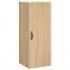 Aparador de madera contrachapada roble Sonoma 34,5x34x180