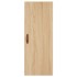 Aparador de madera contrachapada roble Sonoma 34,5x34x180