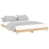 Estructura de cama madera contrachapada roble Sonoma 120x200