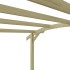 Pérgola de jardín de madera pino impregnada 180x197x210