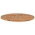 Superficie de mesa redonda madera maciza de teca 2,5 cm 90