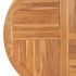 Superficie de mesa redonda madera maciza de teca 2,5 cm 90