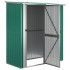 Cobertizo de jardín acero galvanizado verde 180,5x97x209,5