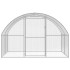 Gallinero de exterior de acero galvanizado 3x2x2