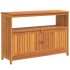 Mesa consola de jardín madera maciza acacia 110x35x75