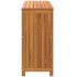 Mesa consola de jardín madera maciza acacia 110x35x75