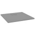 Plato de ducha SMC gris 90x90