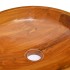 Lavabo de madera maciza de teca Φ40x10