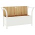 Banco madera maciza abeto blanco 107x45x75,5