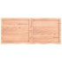 Estante pared madera roble tratada marrón claro 140x60x(2-4)