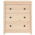 Aparador de madera maciza de pino 70x35x80