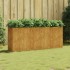 Jardinera acero corten 200x40x80