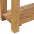 Mesa consola de madera de teca maciza 120x30x80