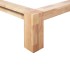 Estructura de cama de madera maciza de roble 160x200