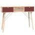 Mesa consola con cajones madera contrachapada 105x30x75