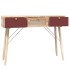 Mesa consola con cajones madera contrachapada 105x30x75