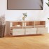 Mueble de TV de madera maciza de pino 140x37x50