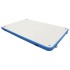 Plataforma flotante inflable azul y blanco 300x200x15