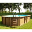 Piscina ovalada, modelo Sunbay 672x472x146