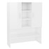 Mueble de lavadora blanco