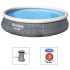 Bestway Piscina hinchable Fast Set con bomba 396x84