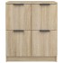 Aparadores 2 uds madera contrachapada roble Sonoma 60x30x70