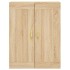 Aparador alto madera contrachapada color roble 69,5x34x180